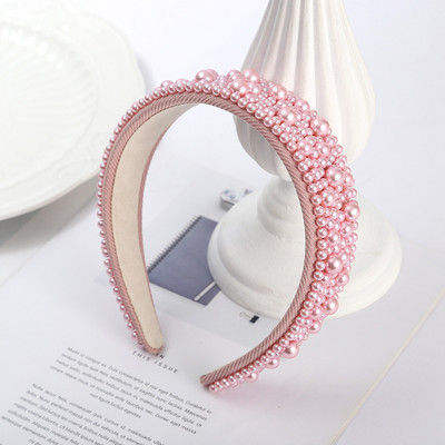 Γυναικείες κορδέλες μαλλιών Γλυκές κορδέλες για γυναίκες με χάντρες μαργαριταρένιες κορδέλες για τα μαλλιά Αξεσουάρ μαλλιών