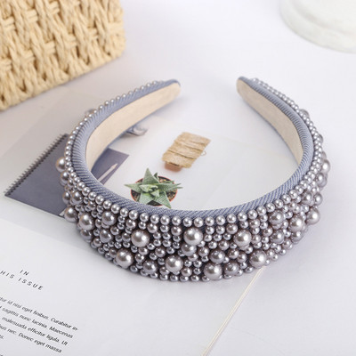 Γυναικείες κορδέλες μαλλιών Γλυκές κορδέλες για γυναίκες με χάντρες μαργαριταρένιες κορδέλες για τα μαλλιά Αξεσουάρ μαλλιών