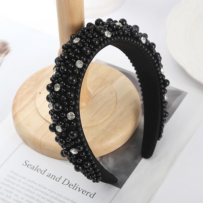 Γυναικείες κορδέλες μαλλιών Γλυκές κορδέλες για γυναίκες με χάντρες μαργαριταρένιες κορδέλες για τα μαλλιά Αξεσουάρ μαλλιών