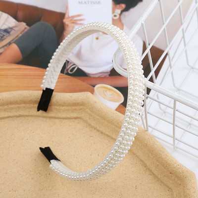 Γυναικείες κορδέλες μαλλιών Γλυκές κορδέλες για γυναίκες με χάντρες μαργαριταρένιες κορδέλες για τα μαλλιά Αξεσουάρ μαλλιών