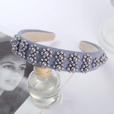 Γυναικείες κορδέλες μαλλιών Γλυκές κορδέλες για γυναίκες με χάντρες μαργαριταρένιες κορδέλες για τα μαλλιά Αξεσουάρ μαλλιών