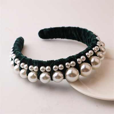 Γυναικείες κορδέλες μαλλιών Γλυκές κορδέλες για γυναίκες με χάντρες μαργαριταρένιες κορδέλες για τα μαλλιά Αξεσουάρ μαλλιών