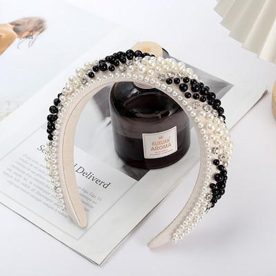 Γυναικείες κορδέλες μαλλιών Γλυκές κορδέλες για γυναίκες με χάντρες μαργαριταρένιες κορδέλες για τα μαλλιά Αξεσουάρ μαλλιών