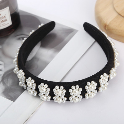 Γυναικείες κορδέλες μαλλιών Γλυκές κορδέλες για γυναίκες με χάντρες μαργαριταρένιες κορδέλες για τα μαλλιά Αξεσουάρ μαλλιών