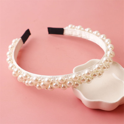 Γυναικείες κορδέλες μαλλιών Γλυκές κορδέλες για γυναίκες με χάντρες μαργαριταρένιες κορδέλες για τα μαλλιά Αξεσουάρ μαλλιών