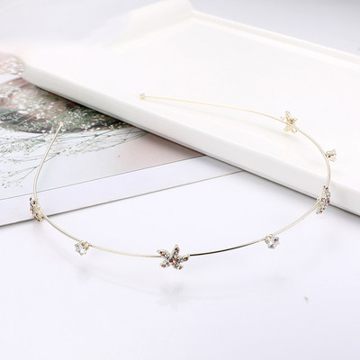 EASYA mood Starfish Shell peapael naistele Korea stiilis simuleeritud pärlitega juuksepael Juukseaksessuaarid