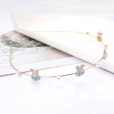 EASYA mood Starfish Shell peapael naistele Korea stiilis simuleeritud pärlitega juuksepael Juukseaksessuaarid