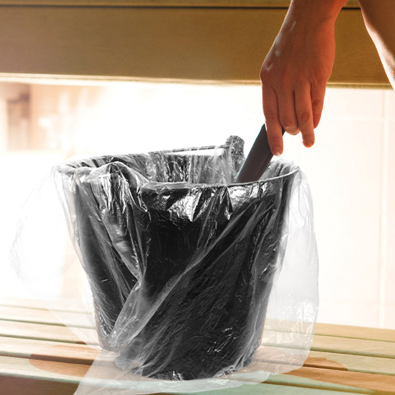 80 vnt. Pėdų vonios maišelis Vienkartiniai įklotai Vonios reikmenys SPA pedikiūro plastiko pakeitimas mirkymas