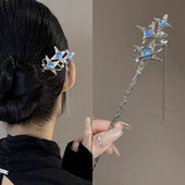 2023 New Moonstone Start Ocean Hair Sticks Γυναικείο σχέδιο μόδας για κορίτσια Εργαλεία χτενίσματος Αξεσουάρ