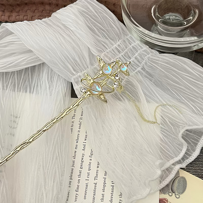 2023 New Moonstone Start Ocean Hair Sticks Γυναικείο σχέδιο μόδας για κορίτσια Εργαλεία χτενίσματος Αξεσουάρ