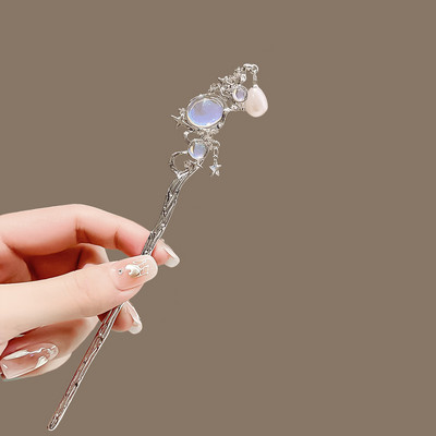 2023 New Moonstone Start Ocean Hair Sticks Γυναικείο σχέδιο μόδας για κορίτσια Εργαλεία χτενίσματος Αξεσουάρ