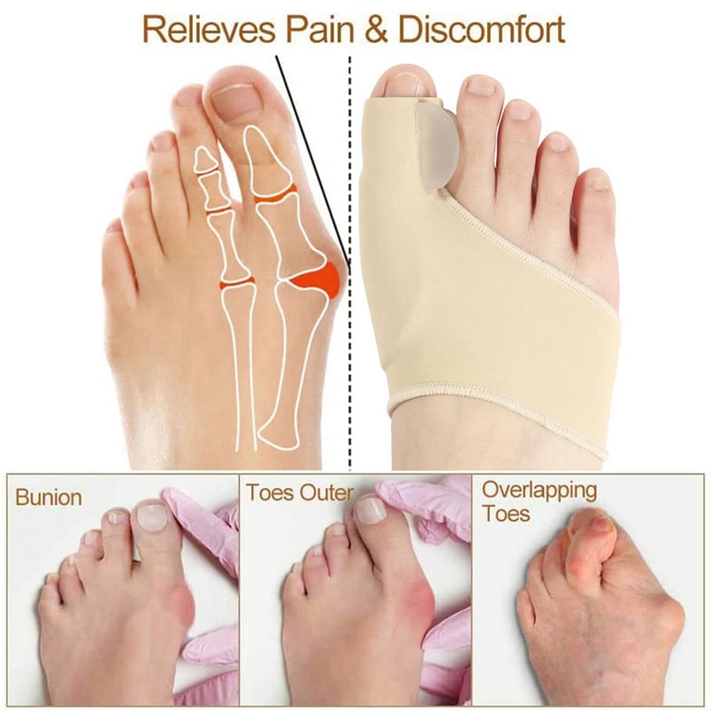 Separator nožnih prstiju Hallux Valgus Čukalj Korektor Orthotics Feet Bone Palac Adester Korekcija Pedikura Ispravljač čarapa