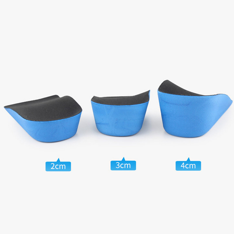 Magasságnövelő párnák Növekvő talpbetét Magasabb belső Magasító PU talpbetétek Félcipő hiányzó