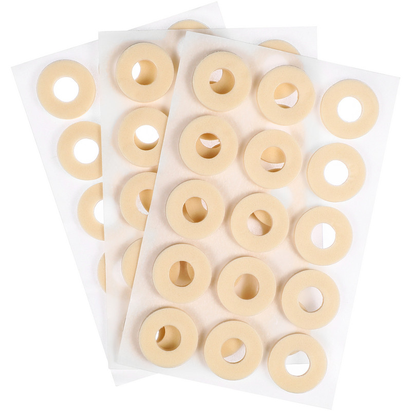 45 tk isekleepuvad kallusepadjad u-kujulised kallusepadjad, kallused, kallus hobuseraua Jalahoolduspadjad jalanõudele hõõrdumisel tekkivad kallused