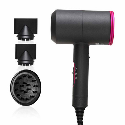 Γρήγορο στέγνωμα Επαγγελματικό πιστολάκι μαλλιών Negative Ion Anti-static Premium Στεγνωτήρας μαλλιών κρύου και ζεστού αέρα Πολυλειτουργικό Εργαλείο στυλ σαλονιού