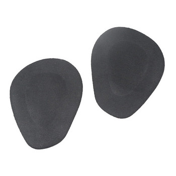 3 чифта гел подложка за предната част на стъпалото Полови стелки Стелки за обувки Високи токчета Анти-възглавници (прозрачни, черни, кайсиеви)