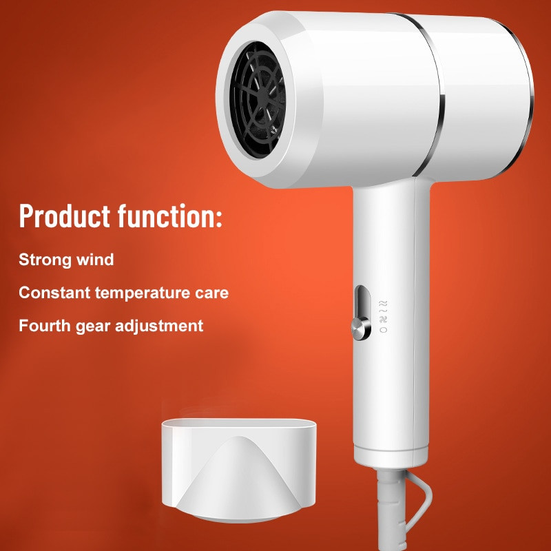 Fourth Gear Prijenosno umotavanje za kosu Anionski salon velike snage Električno sušilo za kosu Kućni aparat za brzo sušenje