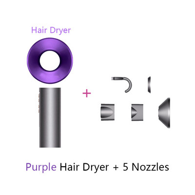 Uus Professinal Leafless Föön Negative Lon Hair Care Quick Dry Home Võimas föön Konstantse aniooniga elektrilised föönid