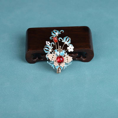 Luksuzna ukosnica Kineski štapić za kosu U-oblika Kristalni biser Kopča za kosu Vilica Vintage Hanfu Party Tijare Kopča za kosu Šarm Nakit za glavu