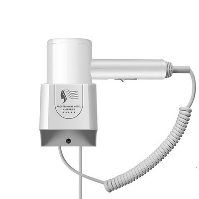 220 V falra szerelhető hajszárító Hotel Fürdőszoba Hajszárítók Professzionális állandó hőmérsékletű szárító tartótalppal Ingyenes lyukasztás