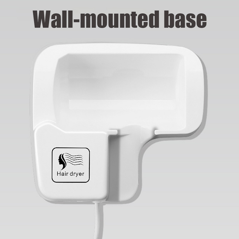 220 V falra szerelhető hajszárító Hotel Fürdőszoba Hajszárítók Professzionális állandó hőmérsékletű szárító tartótalppal Ingyenes lyukasztás