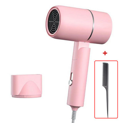 Kuuma õhu negatiivse iooniga föön Mini Travel kaasaskantava käepidemega reguleeritava elektrilise fööniga Secadores De Cabelo stiilitööriist