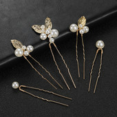 5 tk Naiste U-kujulised juuksenõelad juukseklambrid kuldsest sulamist lehest juukseharkid, mood tüdrukud, igapäevased küljenõelad, pulmajuuksed, pruudi juustest ehted