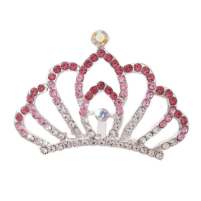 Češalj za kosu za djevojčice Kruna Dječje ukosnice Rhinestone Male tijare Ukrasi za glavu Modni vjenčani dodaci za kosu Šarm Dječji nakit za kosu