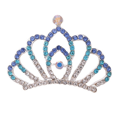 Češalj za kosu za djevojčice Kruna Dječje ukosnice Rhinestone Male tijare Ukrasi za glavu Modni vjenčani dodaci za kosu Šarm Dječji nakit za kosu