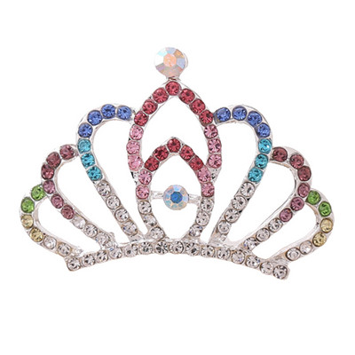 Češalj za kosu za djevojčice Kruna Dječje ukosnice Rhinestone Male tijare Ukrasi za glavu Modni vjenčani dodaci za kosu Šarm Dječji nakit za kosu