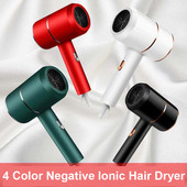 4 Color Secador De Pelo Ηλεκτρικό πιστολάκι μαλλιών Negative Ionic BlueLight Care Ισχυρός ζεστός κρύος άνεμος φυσητήρας Πράσινο πιστολάκι μαλλιών για το σπίτι