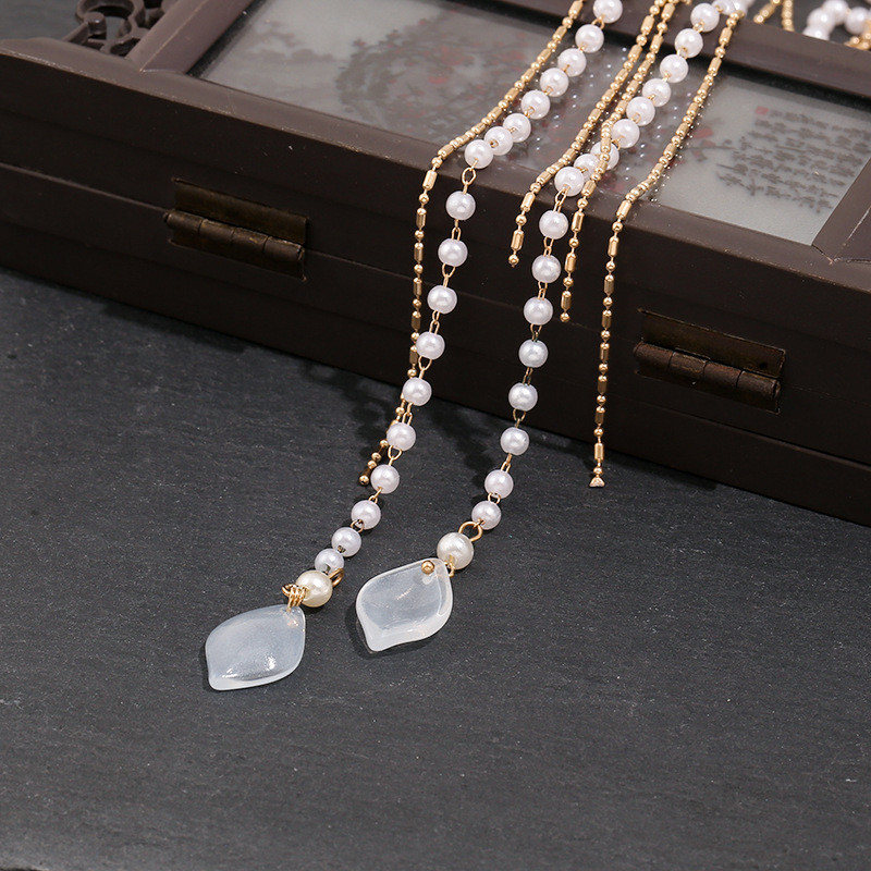 Vintage štipaljke za kosu Tijare Kineski vjenčani dodaci za kosu Drevni rese Biserna glava Retro Hanfu dekor Nakit za kosu