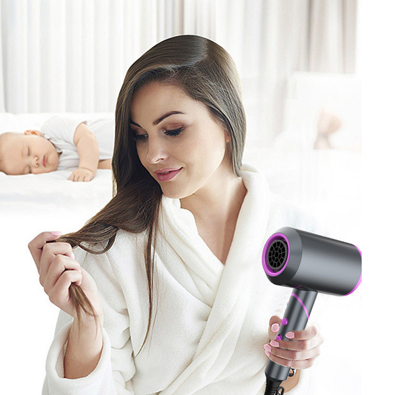 Πτυσσόμενο Πιστολάκι Μαλλιών Διπλό Ανιόν Υψηλής Ισχύος Ηλεκτρικό Ζεστό Κρύο Ανεμοκομείο Οικιακής Χρήσης Σεσουάρ Επαγγελματικό Στεγνωτήρα Μαλλιών Διαχύτης