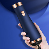 Plaukų pūtimo joninis plaukų džiovintuvo šepetys Profesionalus vieno žingsnio tiesinimo suktukas spiralinis plaukų suktukas garbanotas šildantis plaukų formavimo įrankis