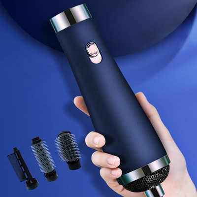 Plaukų pūtimo joninis plaukų džiovintuvo šepetys Profesionalus vieno žingsnio tiesinimo suktukas spiralinis plaukų suktukas garbanotas šildantis plaukų formavimo įrankis