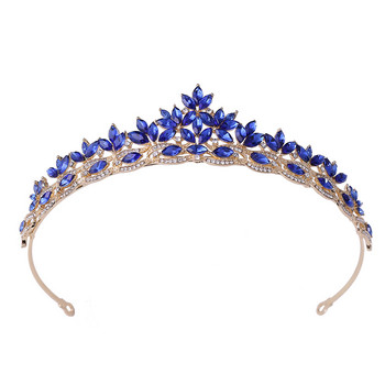 Гореща разпродажба корона сватбена булка диадема мода Crystal de Noiva лента за глава фестивал бижута за коса бал дама диадема за жени