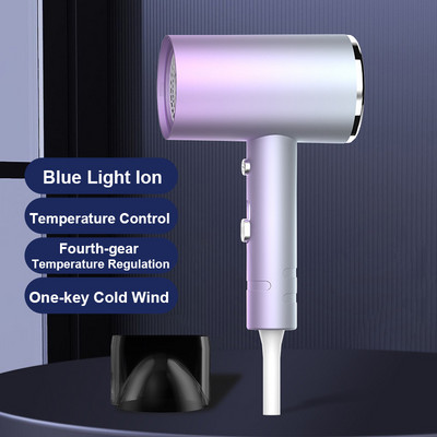 Elektromos hajszárító Kék fény negatív ionos hajszárító Hideg Forró szél Erőteljes fúvó Háztartási szalon Hajszárítók Hajápoló eszközök