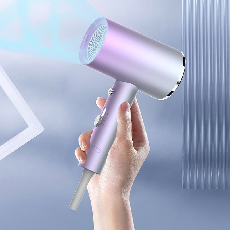 Elektromos hajszárító Kék fény negatív ionos hajszárító Hideg Forró szél Erőteljes fúvó Háztartási szalon Hajszárítók Hajápoló eszközök