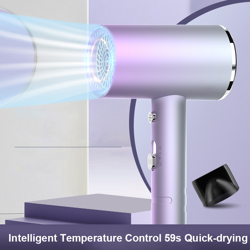 Elektromos hajszárító Kék fény negatív ionos hajszárító Hideg Forró szél Erőteljes fúvó Háztartási szalon Hajszárítók Hajápoló eszközök