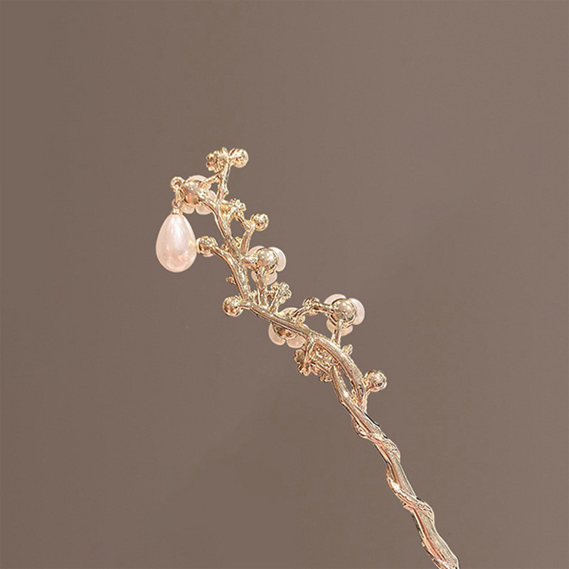 Kamelija Kineski štapići za kosu Štapići Antikni dodaci za kosu s biserima Klasične djevojačke Hanfu punđe za kosu Nakit Tijare