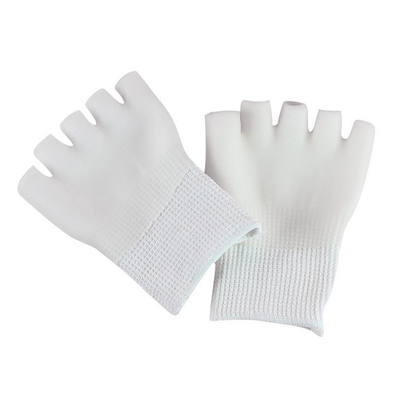 1 paar 5 varbaga geeliga niisutavaid sokke Geel-spa sokid naistele, tüdrukutele (valged)