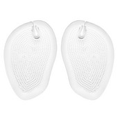 2 poros be strypų įdėklų pagalvėlės- šlepetės priekinės pėdos apsauginės juostelės priekinės pėdos pagalvėlės juostos Sandalų pagalvėlės įdėklai atpalaiduojantys