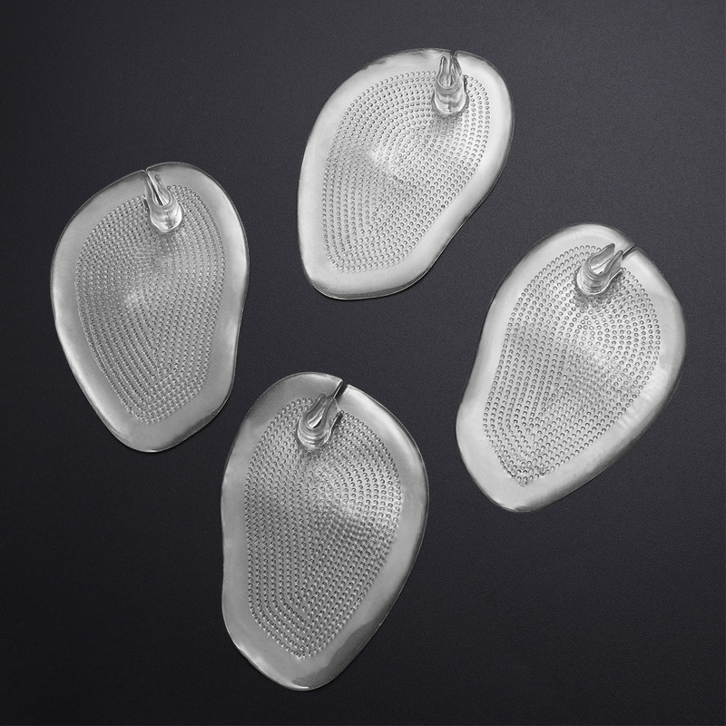 2 poros be strypų įdėklų pagalvėlės- šlepetės priekinės pėdos apsauginės juostelės priekinės pėdos pagalvėlės juostos Sandalų pagalvėlės įdėklai atpalaiduojantys