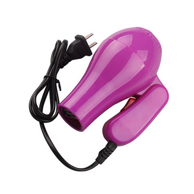 Mini Professional Hair Dryer Collecting Nozzle 220V CN Plug Foldable Travel Household Electric Hair Blower