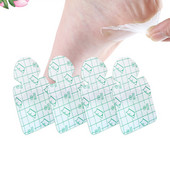 30 kom Vlažne naljepnice za pete Nevidljivi prozračni jastučići za pete Jastučić za zaštitu od žuljeva za napuknuti suhi plantarni fasciitis