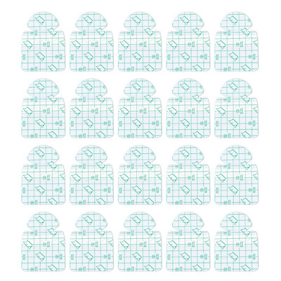 30 kom Vlažne naljepnice za pete Nevidljivi prozračni jastučići za pete Jastučić za zaštitu od žuljeva za napuknuti suhi plantarni fasciitis