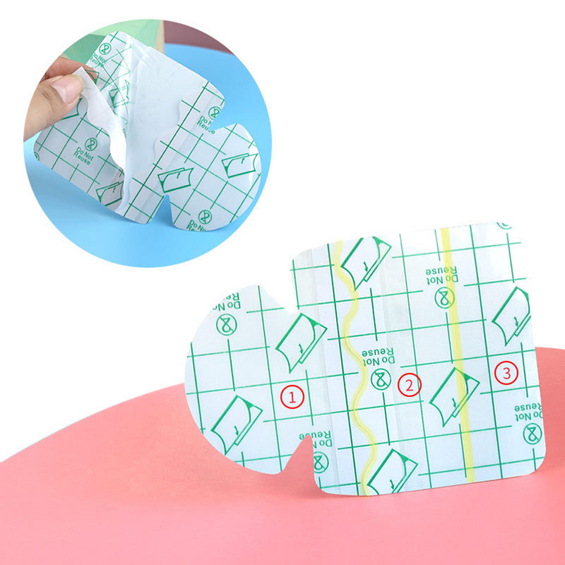 30 kom Vlažne naljepnice za pete Nevidljivi prozračni jastučići za pete Jastučić za zaštitu od žuljeva za napuknuti suhi plantarni fasciitis