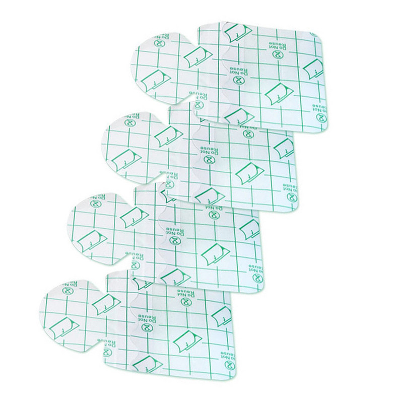 30 kom Vlažne naljepnice za pete Nevidljivi prozračni jastučići za pete Jastučić za zaštitu od žuljeva za napuknuti suhi plantarni fasciitis