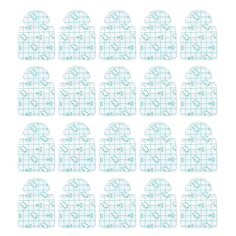 30 kom Vlažne naljepnice za pete Nevidljivi prozračni jastučići za pete Jastučić za zaštitu od žuljeva za napuknuti suhi plantarni fasciitis