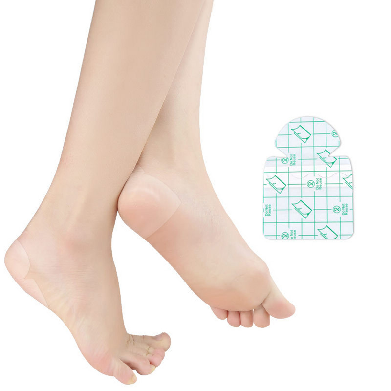30 kom Vlažne naljepnice za pete Nevidljivi prozračni jastučići za pete Jastučić za zaštitu od žuljeva za napuknuti suhi plantarni fasciitis